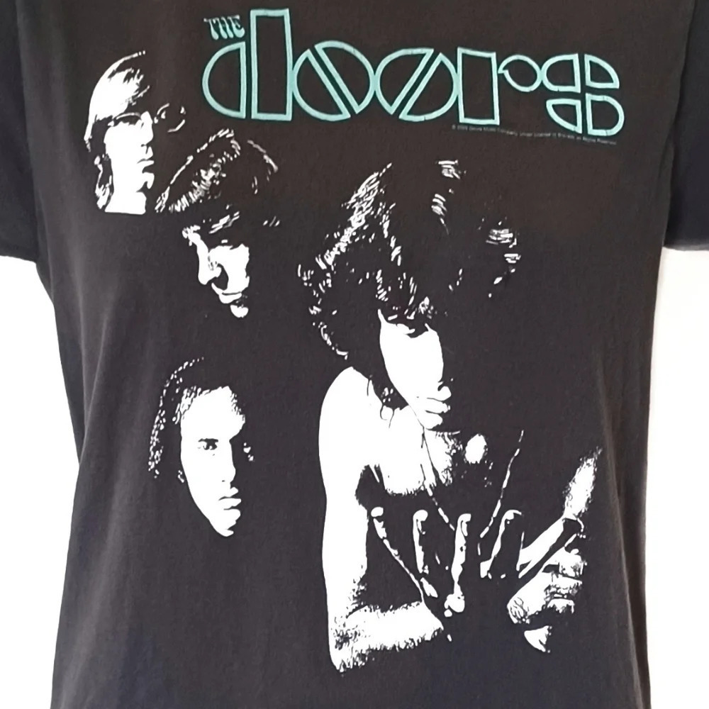 The Doors Tshirt Y2K Goth Grunge Indie Sleeze Emo
